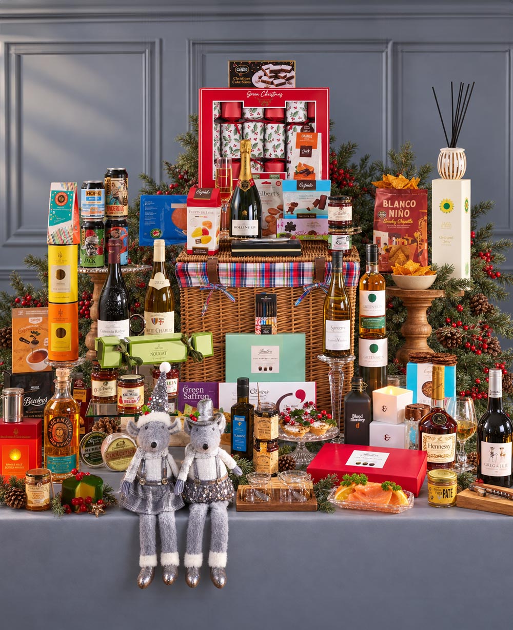 12 Days Of Christmas Luxury Gift Basket<br/>(Corporate Gifts)